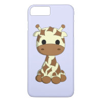 Cute baby giraffe cartoon kids
