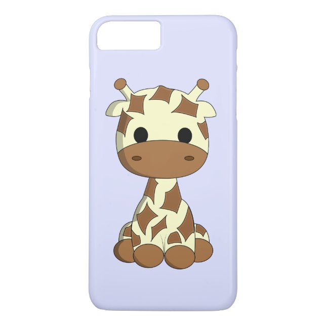 Cute baby giraffe cartoon kids Case-Mate iPhone case (Back)