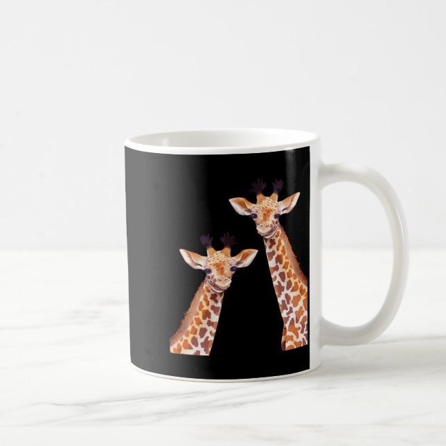 Cute Baby Giraffe  Coffee Mug (Right)