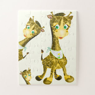 Cute Baby Giraffe Jigsaw Puzzle