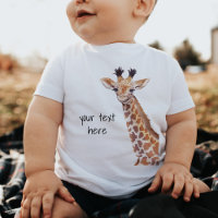 Cute Baby Giraffe Personalised 
