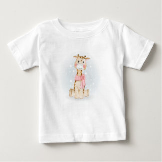 Cute Baby Giraffee Baby T-Shirt (0-24M)