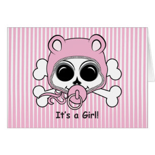 Cute Baby Girl Skull