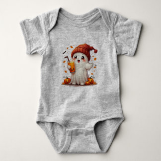 cute baby halloween t-shirt baby bodysuit