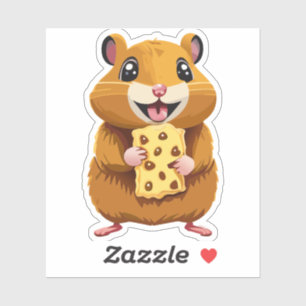 Cute Baby Hamster Cartoon Charactor