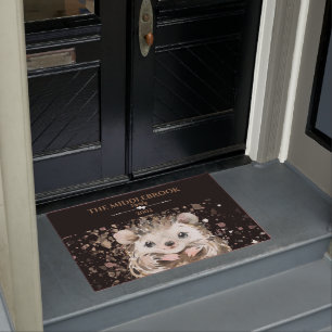 Cute Baby Hedgehog Doormat