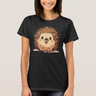 Cute Baby Hedgehog on Hedgehog Children and Hedgeh T-Shirt