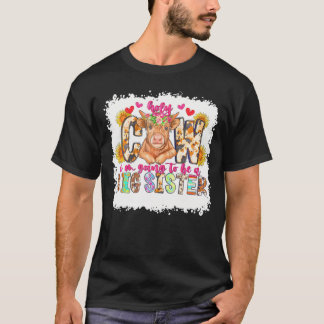 Cute Baby Highland Cow Holy Cow I'M Going To Be A  T-Shirt
