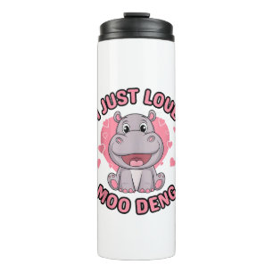 Cute Baby Hippo Tank Top_1 Thermal Tumbler