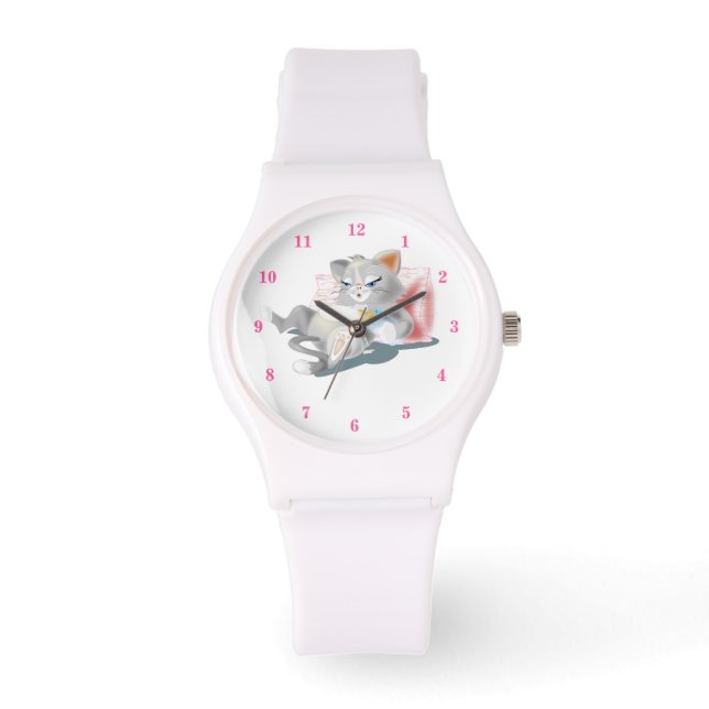 Cute Baby Kitty Watch (Front)