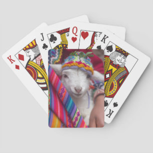 Cute Baby Lamb Sheep Animal Playing Cards