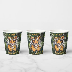 Cute Baby Lion Children's Paper Cups