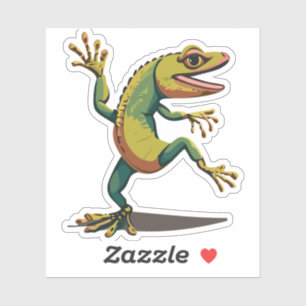 Cute Baby Lizard Cartoon Charactor
