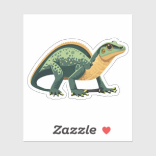 Cute Baby Lizard Cartoon Charactor
