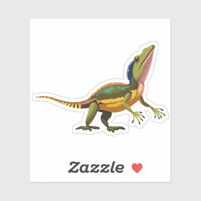 Cute Baby Lizard Cartoon Charactor (Sheet)