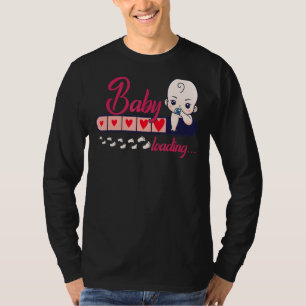 Cute Baby Loading For Pregnancy Announcement Men F T-Shirt