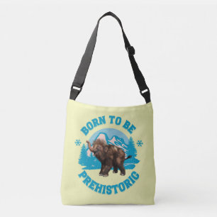 Cute Baby Mammoth Prehistoric Kids Birthday Crossbody Bag