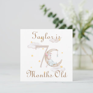 Cute Baby Milestones Markers 7 and 8 Months Old