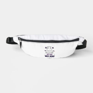 Cute Baby Moo Deng T-Shirt Bum Bags