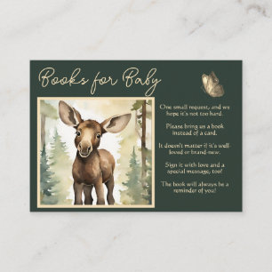 Cute Baby Moose Books for Baby  Enclosure Card