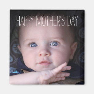 Cute Baby Mothers Day Gift Photo Magnets