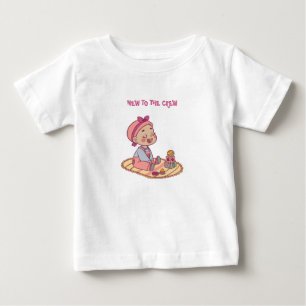 Cute Baby Motif T-Shirt