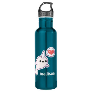 Cute Baby Narwhal 710 Ml Water Bottle