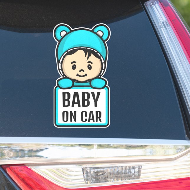 Cute Baby On Board/Baby on Car Sticker (Creator Uploaded)