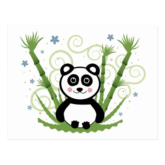 Cute Baby Panda Postcard