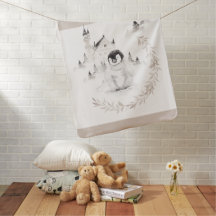 Cute Baby Penguin Blanket
