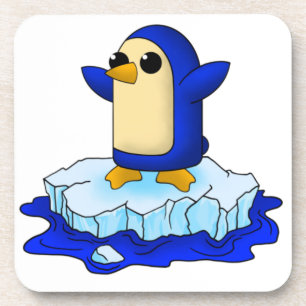 Cute baby penguin coaster