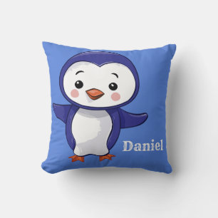 Cute Baby Penguin Cushion