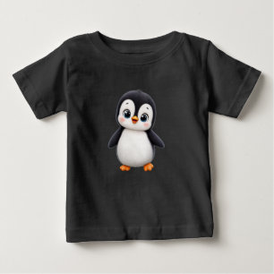 Cute Baby Penguin Design T-Shirt