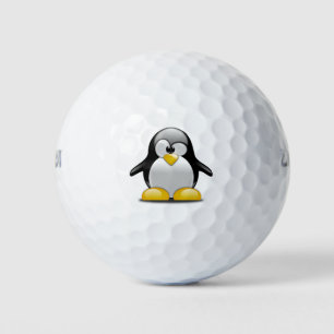 Cute Baby Penguin Golf Balls