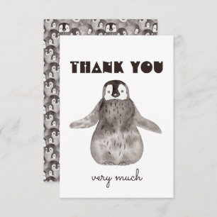 Cute Baby Penguin Thank You