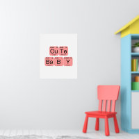 Cute Baby Periodic Table Element