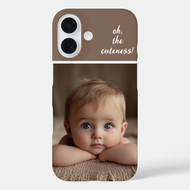 Cute Baby Photograph Case-Mate iPhone Case (Back)