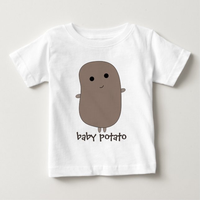 Cute Baby Potato Baby T-Shirt (Front)