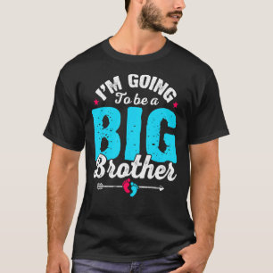 Cute Baby Pregnancy Promoted Big Bro Soon To Be Br T-Shirt