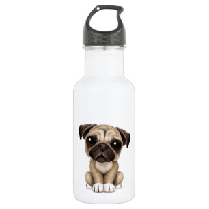 Cute Baby Pug Puppy Dog 532 Ml Water Bottle