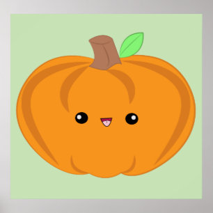 Cute Baby Pumpkin Poster