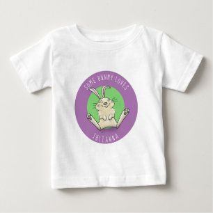 Cute baby rabbit cartoon illustration T-Shirt