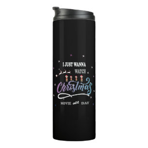 Cute Baby Reindeer Christmas Thermal Tumbler