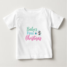 Cute Baby’s First Christmas Design – Colourful Foo