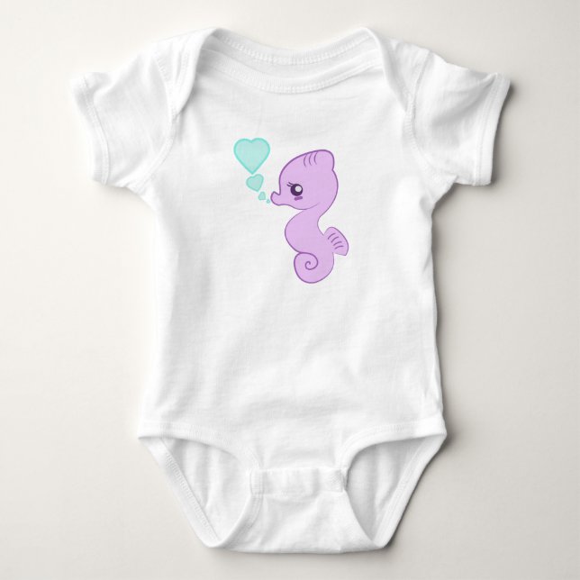 Cute Baby Seahorse creeper (Front)