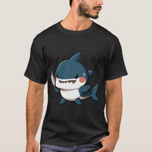 Cute Baby Shark – Tiny but Chaotic T-Shirt