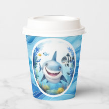 Cute Baby Shark Fish Under the Sea Birthday Boy