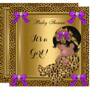 Purple Leopard Baby Shower Gifts On Zazzle Au