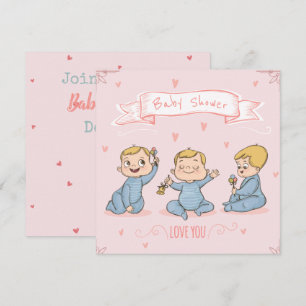 Cute Baby Shower Invitation