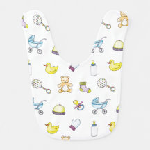Cute baby shower pattern